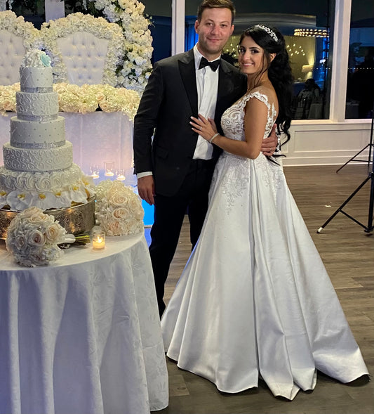 Custom Made Wedding Dress For My Dear Friend Eva