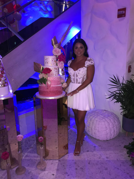 Custom Made Bridal Shower Party Dress